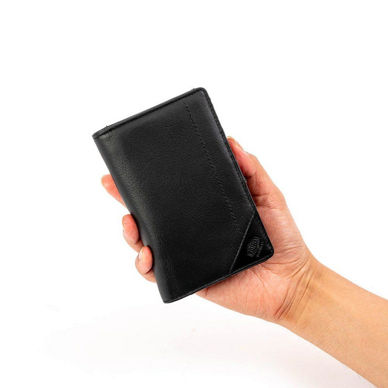 DOUBLESダブルスミドルウォレット財布二つ折りメンズレディース二つ折り財布本革革レザー2つ折り2つ折り財布ウォレット彼氏折りたたみギフトプレゼント人気ブランドKNJ-7732