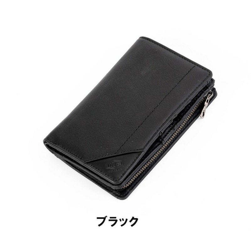DOUBLESダブルスミドルウォレット財布二つ折りメンズレディース二つ折り財布本革革レザー2つ折り2つ折り財布ウォレット彼氏折りたたみギフトプレゼント人気ブランドKNJ-7732