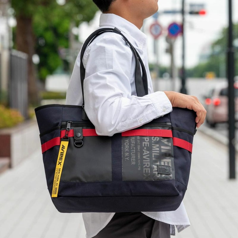 アビレックストートバッグAVIREXメンズレディースB4A4アヴィレックスショルダーバッグトートトートバック大容量大きい大きめミリタリーブランド旅行大人カジュアルAVX600