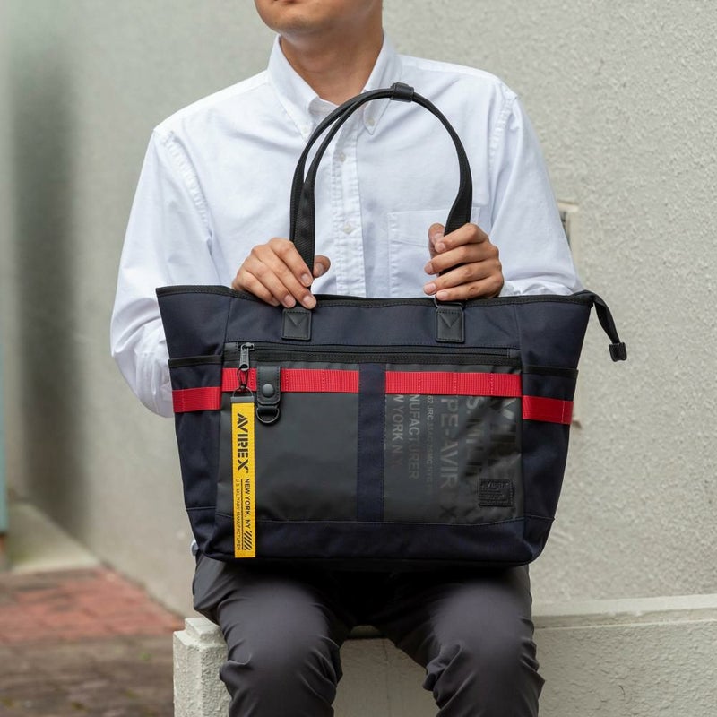 アビレックストートバッグAVIREXメンズレディースB4A4アヴィレックスショルダーバッグトートトートバック大容量大きい大きめミリタリーブランド旅行大人カジュアルAVX600