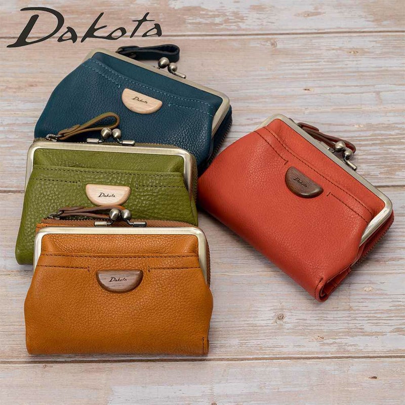 ダコタDakota財布二つ折りアーブルがま口レディース二つ折り財布小銭入れファスナーがま口財布本革革レザー2つ折り2つ折り財布ブランドおしゃれかわいいコンパクト評判人気31361