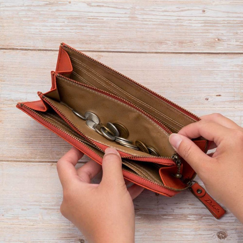 ダコタDakota長財布財布レディースアーブルL字ファスナーレディース財布レディース長財布本革革レザー大容量ブランドファスナーL字薄い薄マチスリム大人人気評判30代40代50代31364