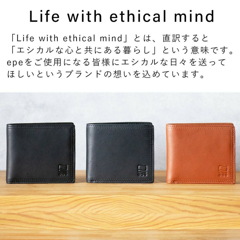 【公式】epe財布二つ折りメンズ二つ折り財布ブランド小銭入れ本革革レザー薄いコンパクトメンズ財布2つ折り30代40代50代プレゼントギフトおすすめ人気ショートウォレットepe005