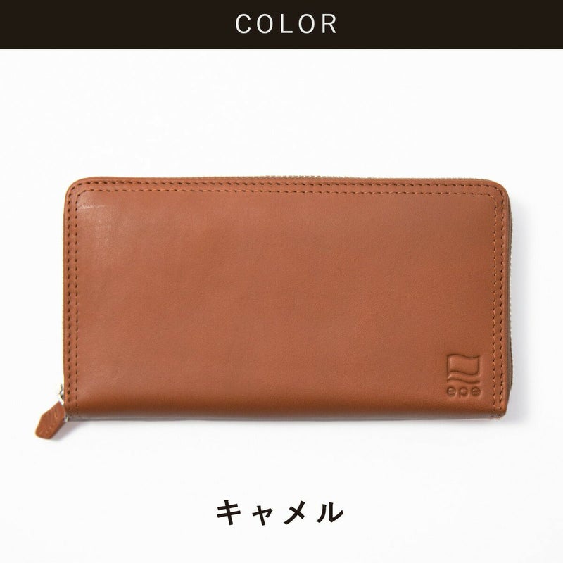 【公式】epe財布長財布メンズラウンドファスナーブランド小銭入れ本革革レザー大容量薄いメンズ財布ファスナー30代40代50代プレゼントギフト使いやすいおすすめ人気ロングウォレットepe004