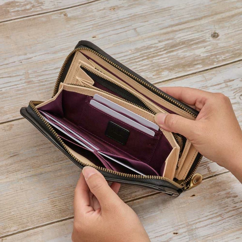 シビラ財布sybilla長財布ラウンドファスナーファスナーオリガミレディース女性大容量財布ブランドコンパクト本革5470472