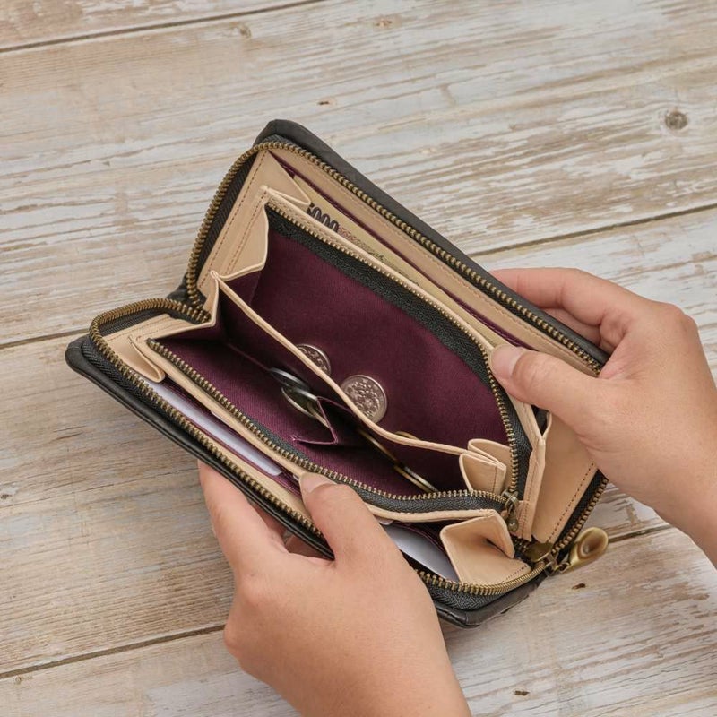 シビラ財布sybilla長財布ラウンドファスナーファスナーオリガミレディース女性大容量財布ブランドコンパクト本革5470472