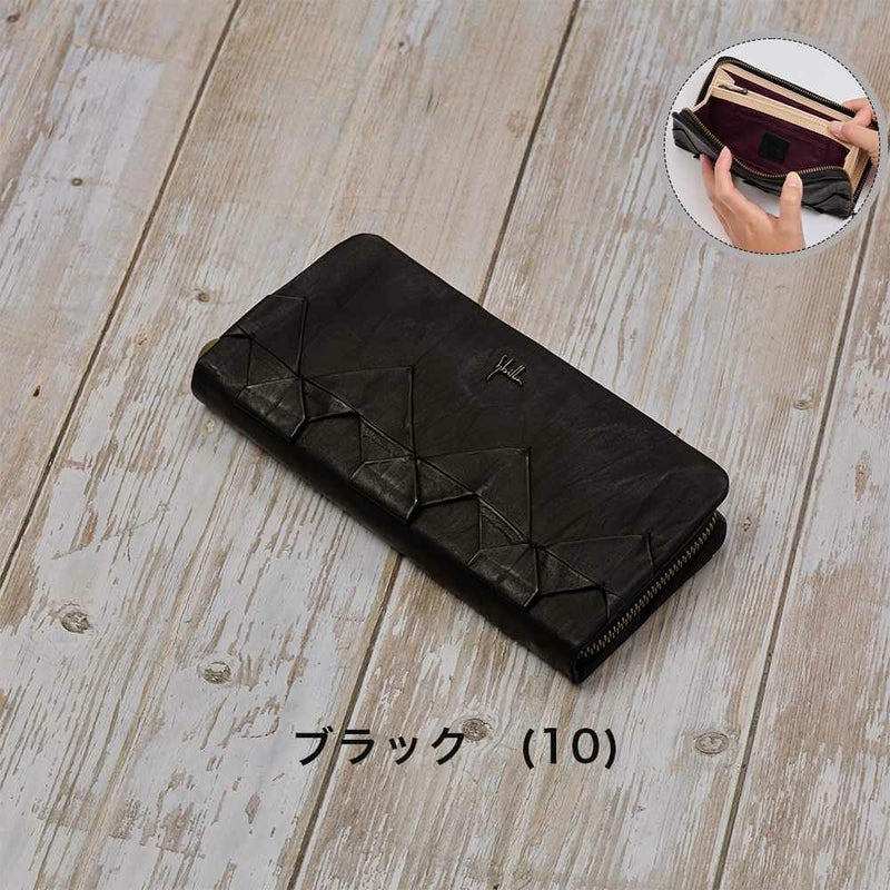 シビラ財布sybilla長財布ラウンドファスナーファスナーオリガミレディース女性大容量財布ブランドコンパクト本革5470472