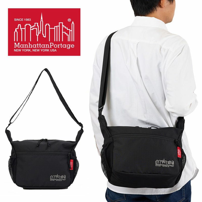 マンハッタンポーテージショルダーバッグManhattanPortageメンズレディースショルダーバックブランド斜めがけ大人おすすめおしゃれ人気大きめ大容量軽い軽量VelocityActionBagMP6042CDRSP