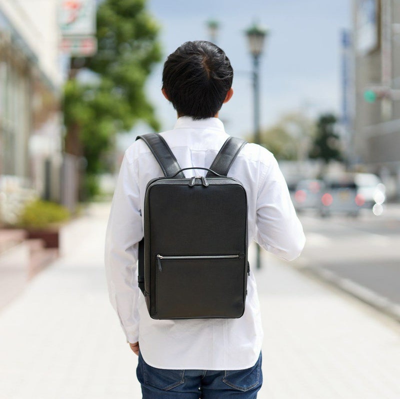 JOYAジョヤリュックA4本革ビジネスリュックメンズレディースレザー革牛革薄型スリムリュックサックバックパックビジネスバッグ本革バックレザーバック通勤大人薄い薄マチコンパクトJ103