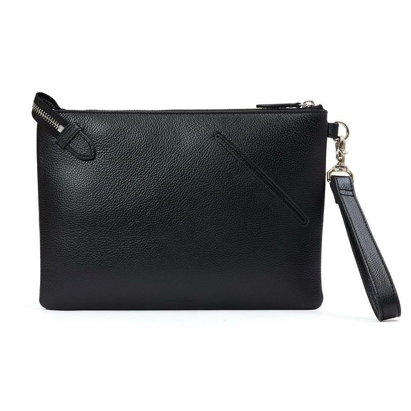 JOYAクラッチバッグセカンドバッグ本革大きめ大容量メンズジョヤセカンドバック持ち手ファスナー革レザー結婚式葬式冠婚葬祭二次会J4019