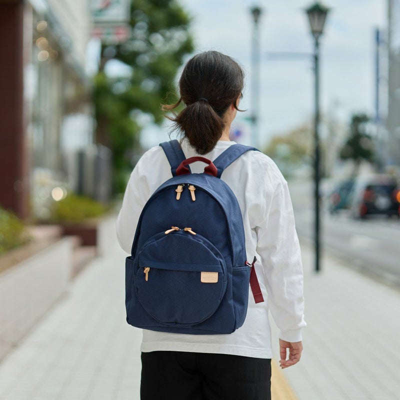 HeartMadeFactoryリュックレディースリュックサックMARUPACK丸型丸ブランドかわいいおしゃれ軽量人気ファスナー付きハートメイドファクトリーHARVESTハーヴェストFY0735