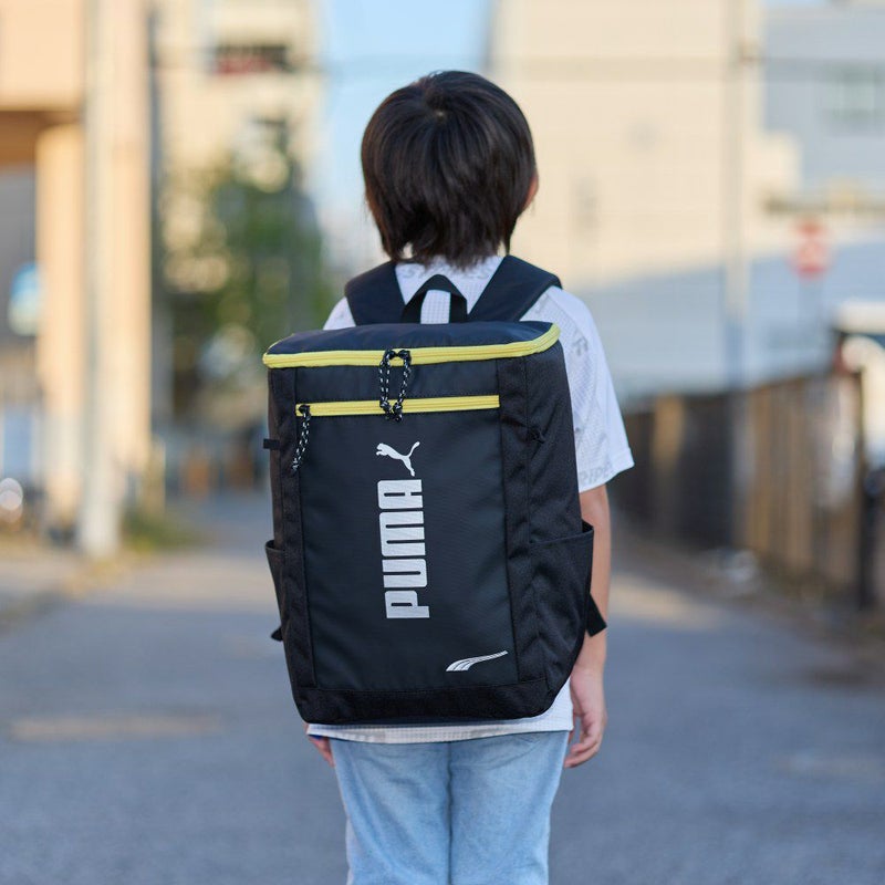 プーマリュックPUMA20LA4ボックス型リュックサック撥水加工キッズ子供小学生男子女子男の子女の子ボックスリュックブランドかわいい親子ペアジュニア人気こども子どもJ20251