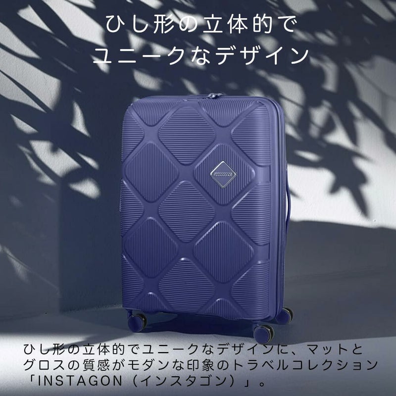 【25%OFF】スーツケースアメリカンツーリスターMサイズ容量拡張AmericanTouristerインスタゴン79L87L5泊6泊7泊軽量キャリーケース大容量大きめおしゃれかわいい旅行135005