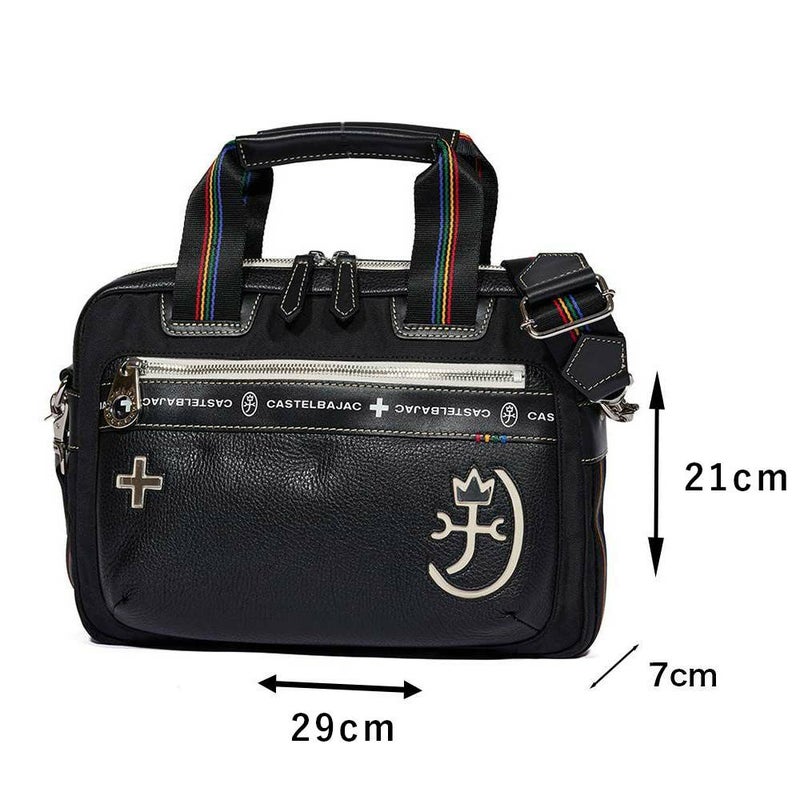 カステルバジャックショルダーバッグ2WAYバッグCASTELBAJACコネクトメンズレディースショルダーバックショルダー斜めがけバック斜め掛けバッグミニブリーフケースブランド大人男性人気83511