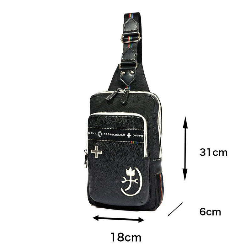カステルバジャックボディバッグワンショルダーバッグCASTELBAJACコネクトメンズレディースバッグボディバック斜めがけバッグ斜め掛けバッグブランド83911