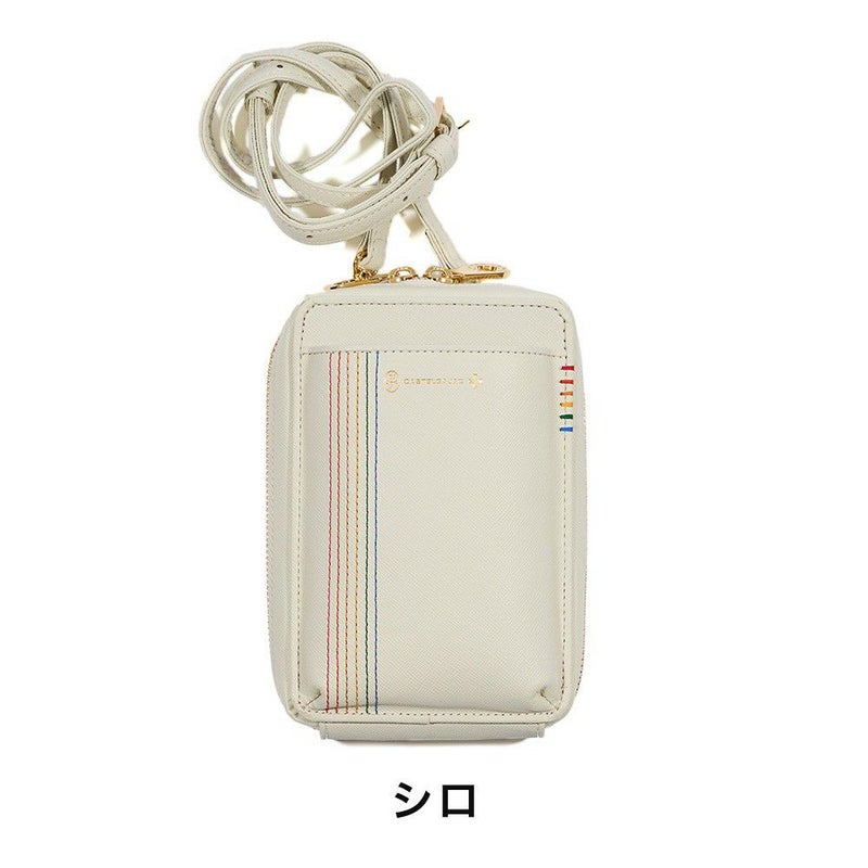 カステルバジャックスマホショルダーMサイズスマホポーチバッグショルダーバッグシェストCASTELBAJAC本革メンズレディース財布ショルダースマホショルダーバッグブランド大きめ27102