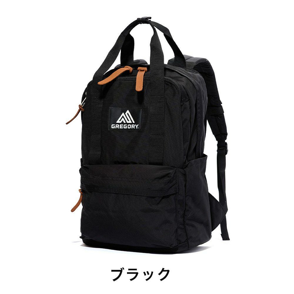 【正規取扱店】グレゴリーリュックGREGORY18Lイージーピージーデイメンズレディース男子女子大人通学通勤クラシックデイパックバッグ小さめコンパクトおすすめ人気使いやすいブラック