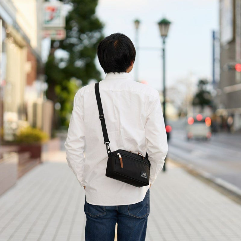 【正規取扱店】グレゴリーショルダーバッグGREGORY2.5LパデッドショルダーポーチMメンズレディース横型スクエアコンパクト小さめショルダーバックブランド大人おすすめおしゃれ人気ブラック