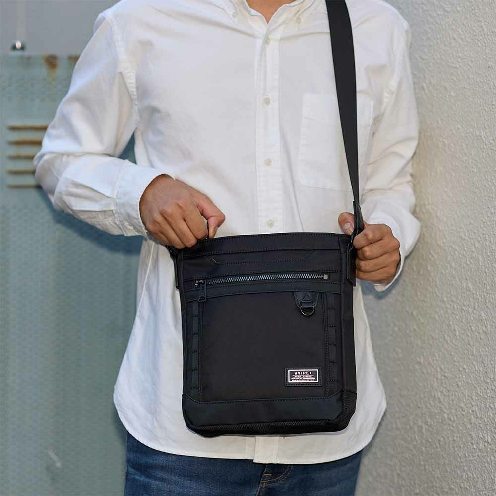 アビレックスショルダーバッグAVIREXバッグアヴィレックスメンズレディースショルダーバックショルダー斜めがけバッグ斜め掛けバッグブランド人気小さめ男性かっこいいミリタリーAX2055