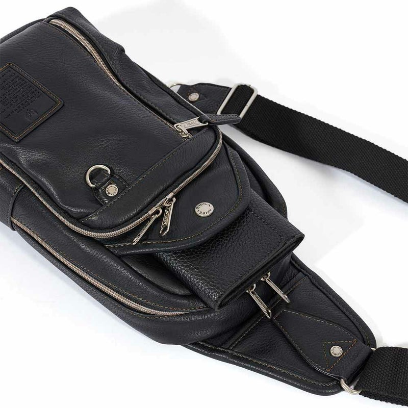 アビレックスボディバッグAVIREX大きめ大容量バッグ合皮ショルダーバッグアヴィレックスメンズレディースボディバックブランド人気かっこいい30代40代50代60代AX5001