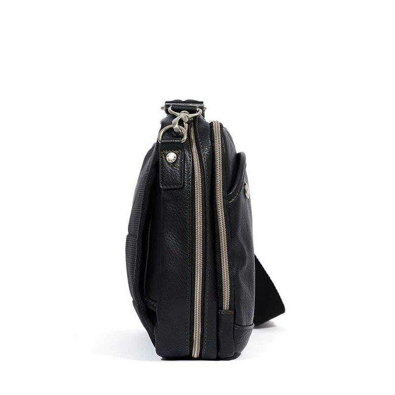 アビレックスショルダーバッグボディバッグ2WAYAVIREXバッグ合皮大きめ大容量アヴィレックスメンズショルダーバックブランド人気かっこいい30代40代50代60代AX5004