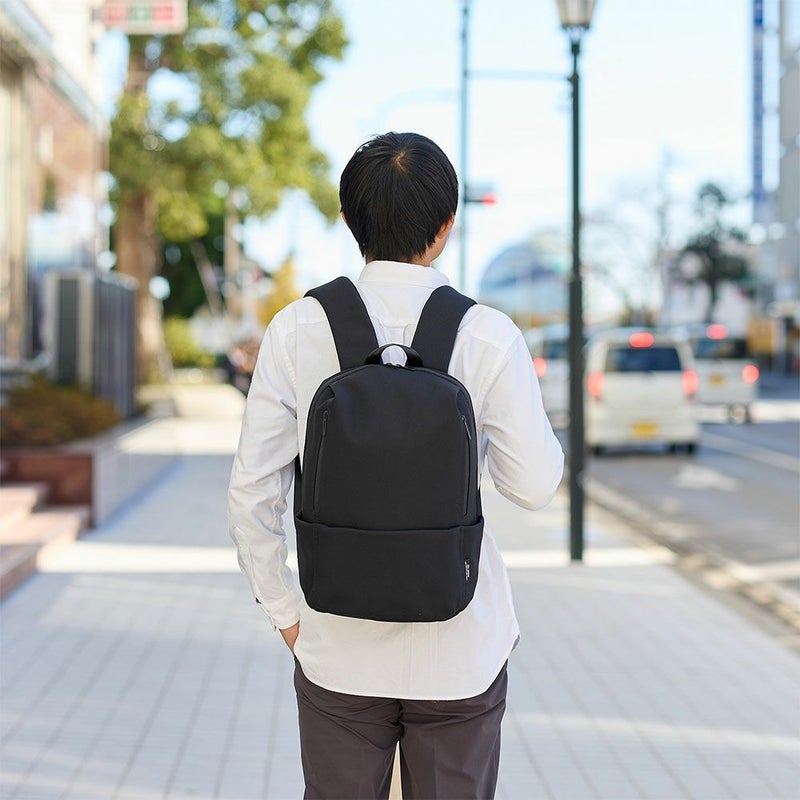 UncoeurリュックアンクールTOROIITORO2メンズレディース小さめコンパクトリュックサックおしゃれリックサックバッグシンプルブランドブラック黒無地撥水TORO2K908228N