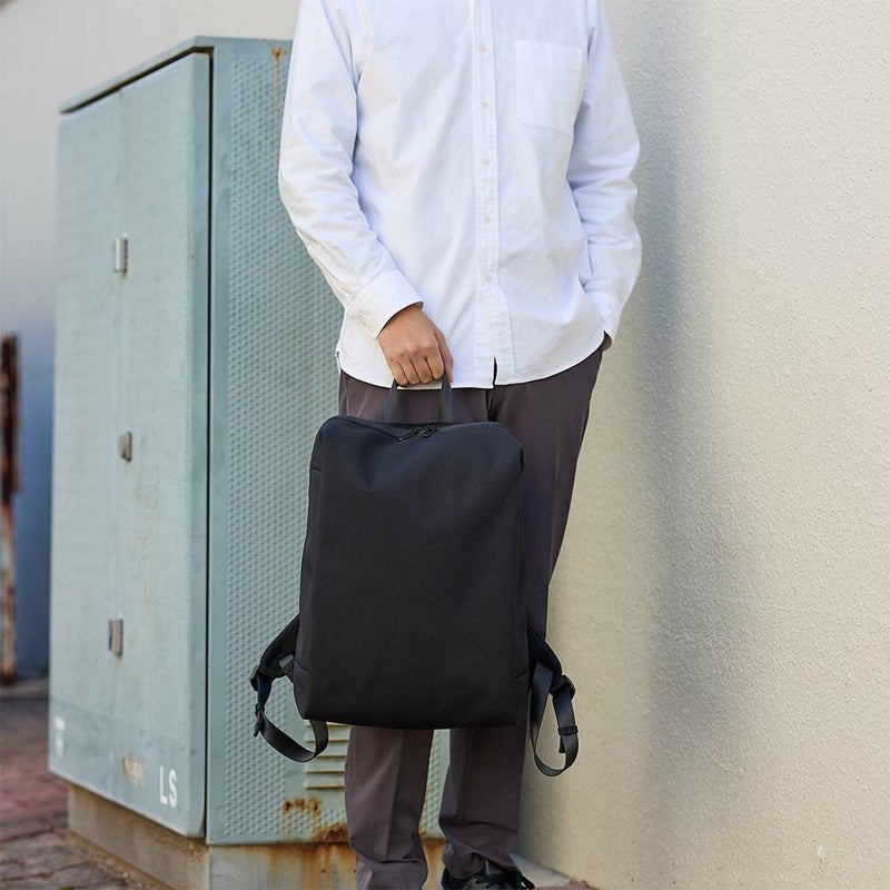 UncoeurリュックアンクールビジネスリュックスクエアTOROIITORO2メンズレディースリュックサックおしゃれリックサックバッグシンプルブランドブラック無地撥水TORO2K908229N