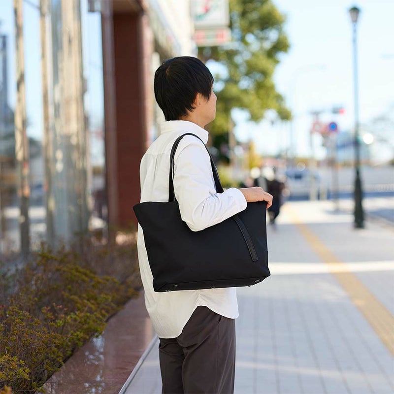 UncoeurトートバッグアンクールトートバックTOROIITORO2メンズレディース肩掛けカバントートバッグおしゃれシンプルブランドブラック無地撥水TORO2K903061