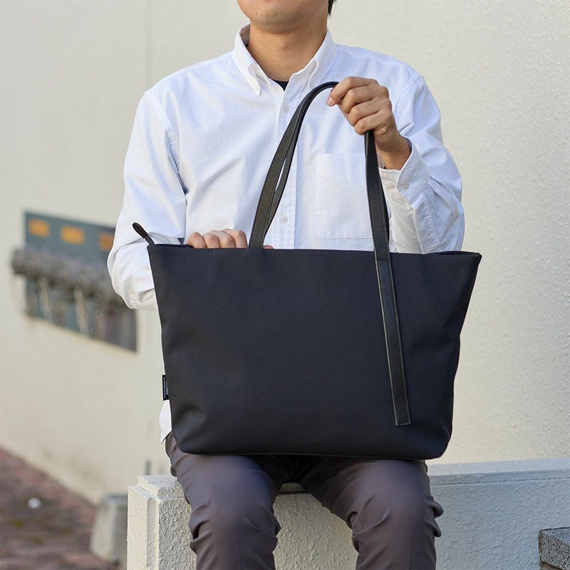 UncoeurトートバッグアンクールトートバックTOROIITORO2メンズレディース肩掛けカバントートバッグおしゃれシンプルブランドブラック無地撥水TORO2K903061