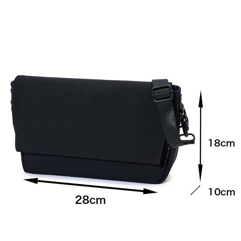 UncoeurショルダーバッグアンクールショルダーバックTOROIITORO2メンズレディースバッグおしゃれシンプルブランドおすすめ人気ブラック無地撥水TORO2K902003N