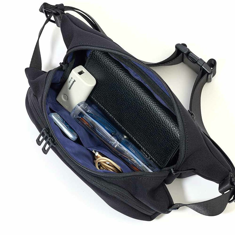 UncoeurボディバッグアンクールウエストバッグTOROIITORO2メンズレディースショルダーバッグおしゃれシンプルブランドおすすめ人気ブラック無地撥水TORO2K900161