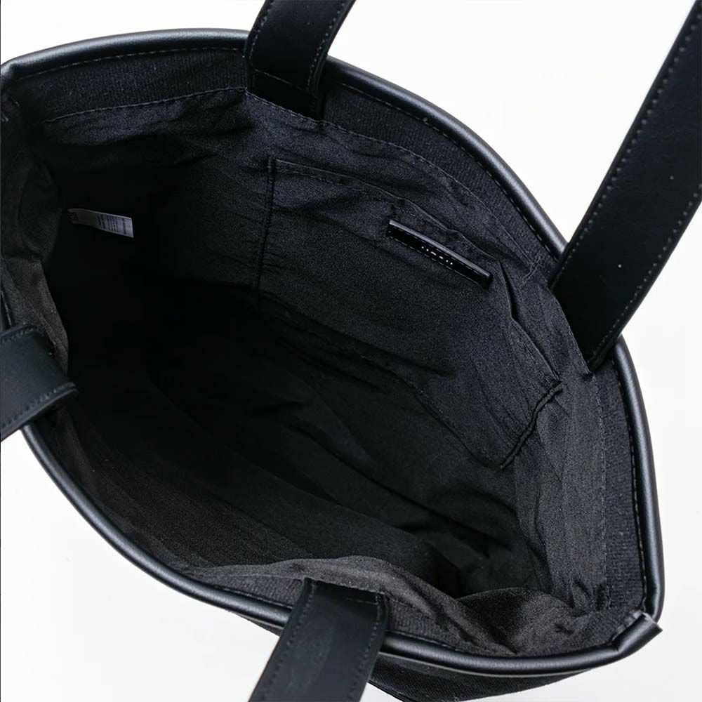 KLONトートバッグクローンメンズレディースPORTRAITCANVASTOTEBAGBLACKWHITE肩掛けカバンおしゃれ通学通勤ブラック黒ホワイト白