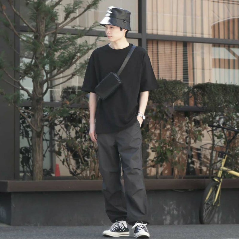 KLONボディバッグクローンメンズレディース2WAYBODYBAGボディバックワンショルダーバッグウエストバッグおしゃれブラック黒