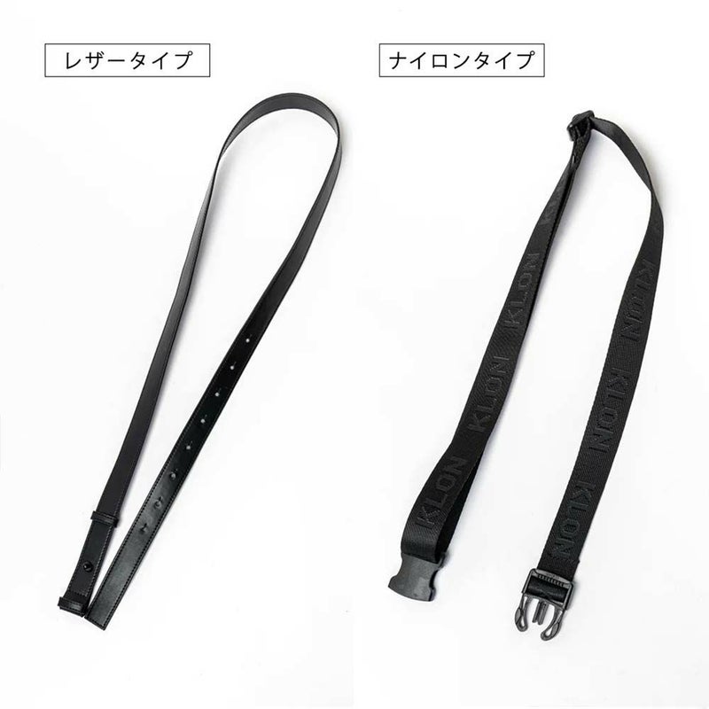 KLONボディバッグクローンメンズレディース2WAYBODYBAGボディバックワンショルダーバッグウエストバッグおしゃれブラック黒