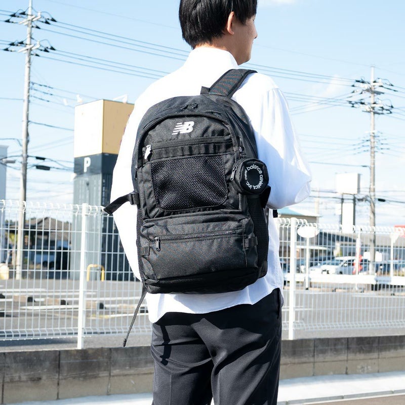 【2025新作】ニューバランスリュック通学ポーチ付き限定モデルnewbalance30LB4男子女子大容量おしゃれリュックサック中学生高校生女子高生メンズレディーススポーツリュック通学リュックLAB55684