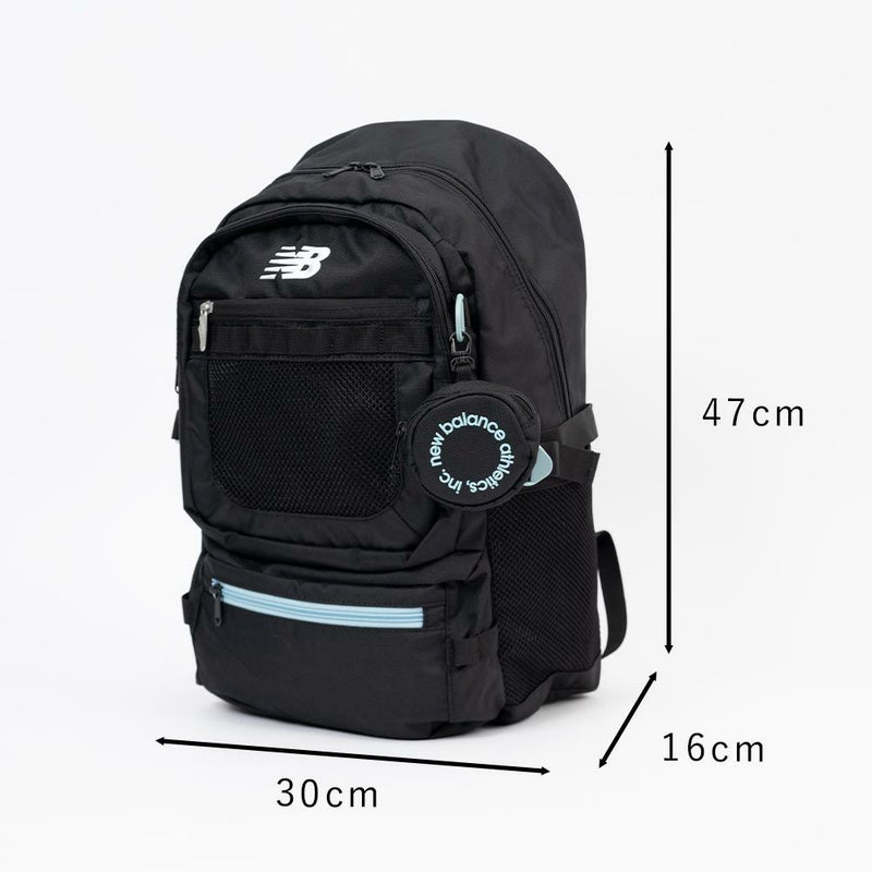 【2025新作】ニューバランスリュック通学ポーチ付き限定モデルnewbalance30LB4男子女子大容量おしゃれリュックサック中学生高校生女子高生メンズレディーススポーツリュック通学リュックLAB55684