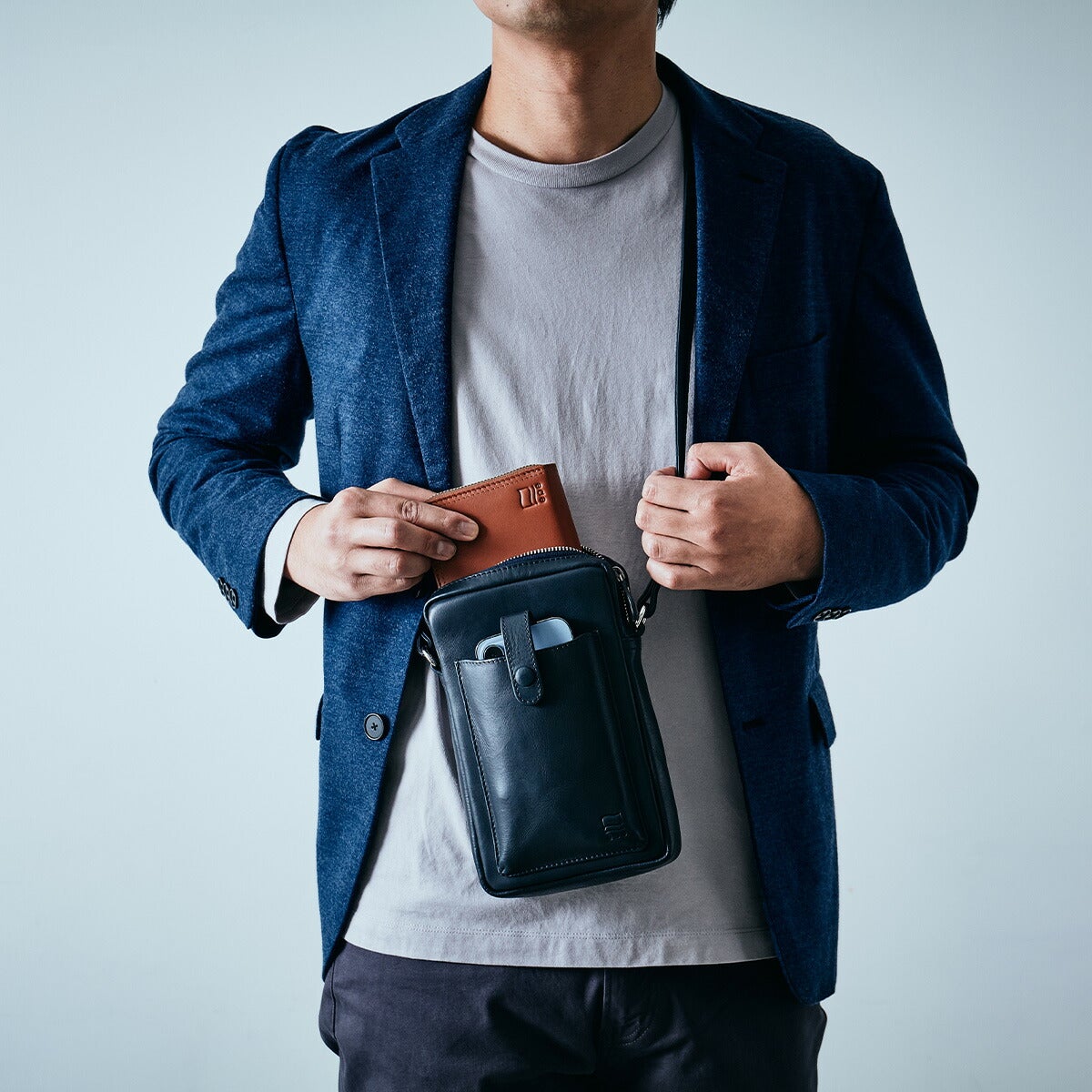 ショルダーバッグスマホショルダーバッグメンズミニショルダーバッグスマホポーチミニショルダーレディース人気おしゃれ本革レザー革ブランド男性大人斜めがけ30代40代50代エペepeepe007