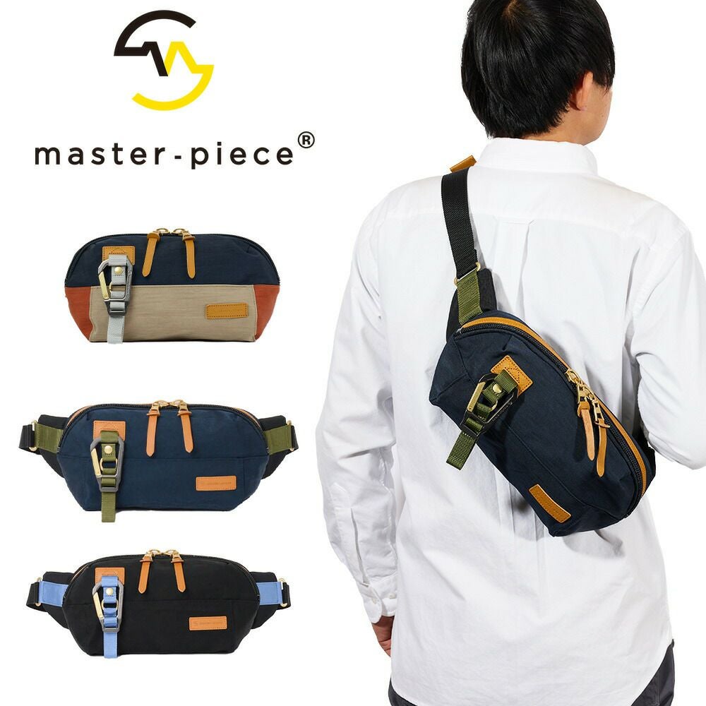 【正規取扱店】マスターピースウエストバッグボディバッグmaster-pieceショルダーバッグmasterpieceリンクlinkメンズブランドカジュアルナイロン評判人気おすすめ日本製masterpieceNo.02346-V2