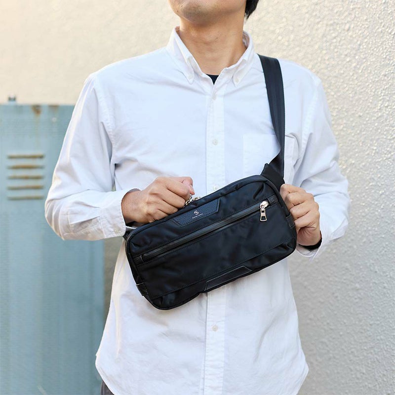 【正規取扱店】マスターピースウエストバッグmaster-pieceボディバッグmasterpieceプログレスProgressメンズショルダーバッグ斜めがけ小さめブランドおしゃれ人気おすすめ日本製No.02395