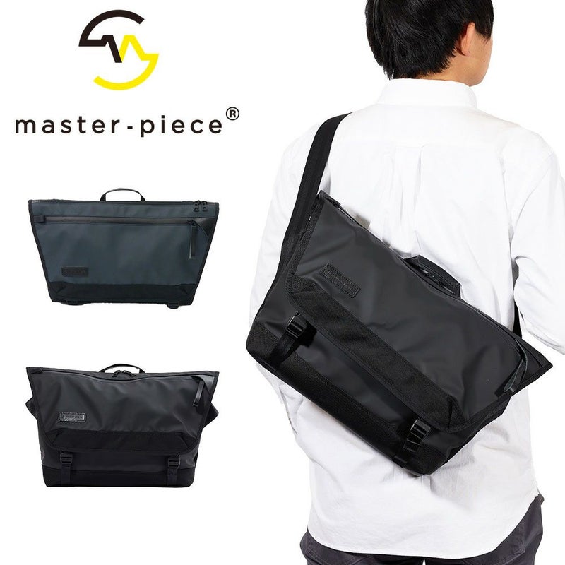 【正規取扱店】マスターピースメッセンジャーバッグショルダーバッグmaster-pieceバッグmasterpieceスリックslickメンズ通勤通学ビジネス大容量大きめブランド人気おすすめ日本製No.02487