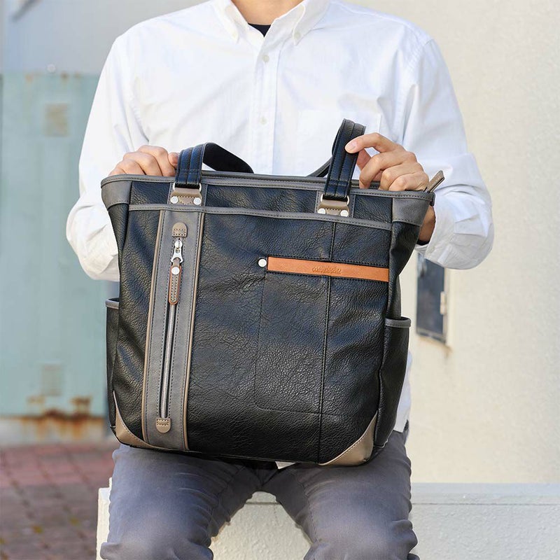 MOUSTACHEトートバッグムスタッシュ大容量メンズレディース肩掛けカバンおしゃれかっこいいカジュアル人気軽量ブランド大人30代40代50代YVQ-5954