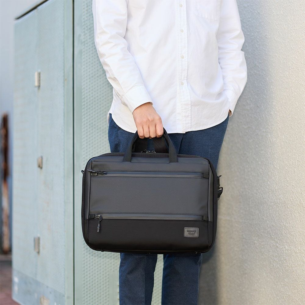 マッキントッシュフィロソフィービジネスバッグブリーフケースA414インチPC収納12L1気室メンズレディースMACKINTOSHPHILOSOPHYトロッターバッグ5ビジネスビジネスバック68181