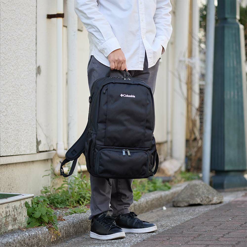 コロンビアリュックColumbia20LLBフローレスバックパック通勤通学メンズレディース小さめコンパクトリュックサック大学生弁当箱弁当が入るリュックビジネスPU8681