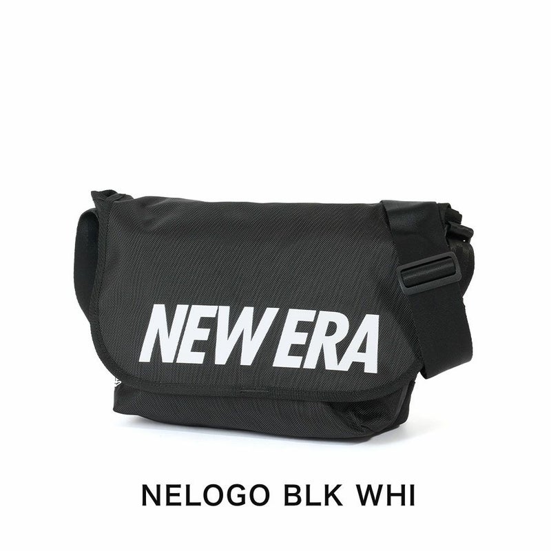 ニューエラショルダーバッグNEWERAメンズレディース9Lブラックショルダーバックかぶせ大きめ大容量人気ブランド軽量おしゃれNEWERA