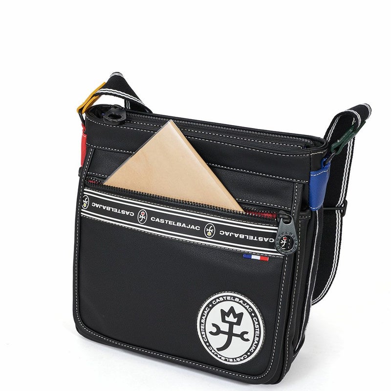 カステルバジャックショルダーバッグバッグCASTELBAJACルックスメンズレディースB5大容量大きめショルダーバックショルダー斜めがけブランド大人スクエア軽い男性人気49103