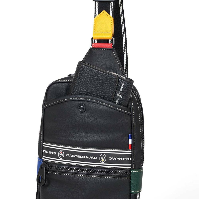 カステルバジャックバッグボディバッグワンショルダーバッグCASTELBAJACルックスメンズレディースボディバック斜めがけ斜め掛けブランド大人おしゃれプレゼント49901