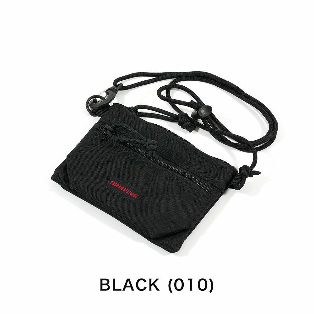 ブリーフィングミニ財布BRIEFINGWZIPPURSEネックポーチ小銭入れネックウォレットメンズレディースブランドフェスBRA241A26