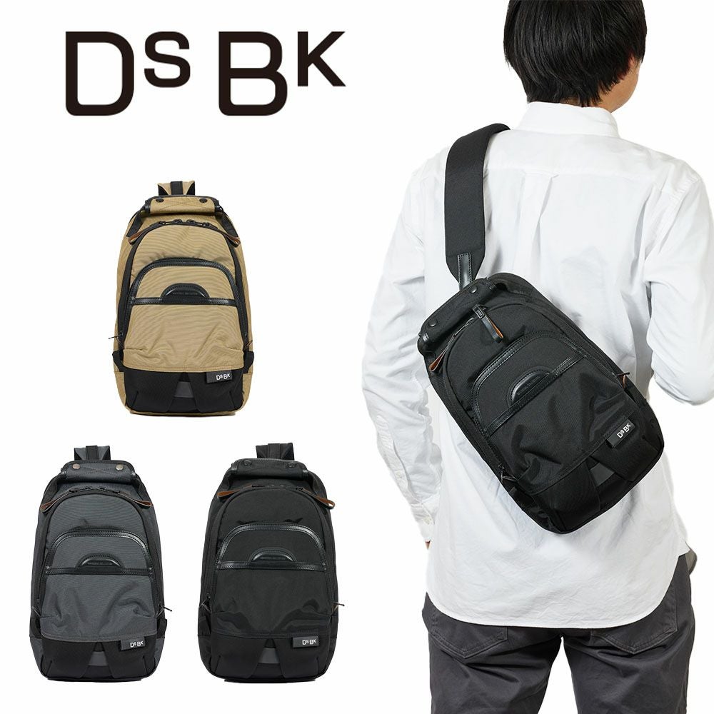 【LEDライトプレゼント】DSBKボディバッグスリングバッグKOH-3385メンズ大きめ大容量ブランドかっこいい撥水斜めがけバッグ人気おしゃれディーエスビーケーKOH3385