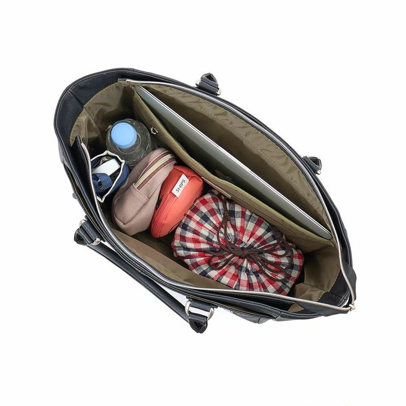 AVIREXアビレックストートバッグメンズ合皮横型肩掛けカバントートバッグトート大容量大きめアヴィレックスAX5009