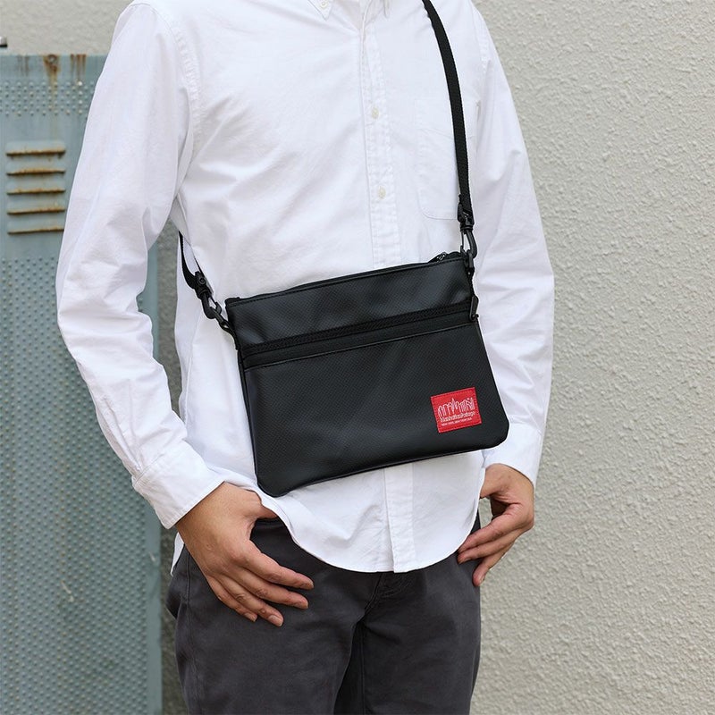 マンハッタンポーテージショルダーバッグサコッシュManhattanPortageメンズレディース防水ブランド斜めがけ大人おすすめおしゃれ人気MatteVinylHarlemBagMP1084MVL